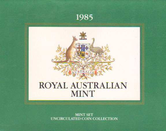 1985 Australia Mint Set (White plastic) K000159
